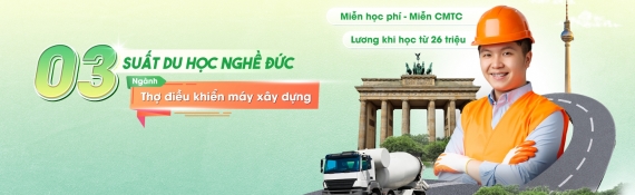 Khám phá tiềm năng du học nghề Đức ngành Thợ điều khiển máy xây dựng